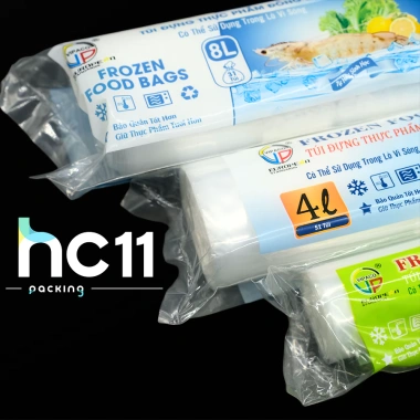 Túi đựng thực phẩm đông lạnh 2L-4L-8L 1 cuộn, bảo quản lâu, giá ưu đãi 34.999