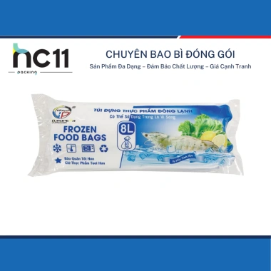 Túi đựng thực phẩm đông lạnh 2L-4L-8L 1 cuộn, bảo quản lâu, giá ưu đãi 34.999