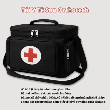 Túi Đựng Thuốc Y Tế SunOrthotech - Tiết Kiệm, Dễ Dùng cho Gia Đình, Phòng Khám - 130k