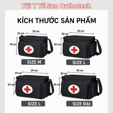 Túi Đựng Thuốc Y Tế SunOrthotech - Tiết Kiệm, Dễ Dùng cho Gia Đình, Phòng Khám - 130k 5 Túi Đựng Thuốc Y Tế SunOrthotech - Tiết Kiệm, Dễ Dùng cho Gia Đình, Phòng Khám - 130k 5