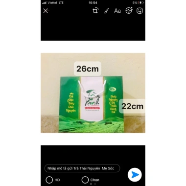 Túi đựng Trà sang trọng - Quà biếu lý tưởng, giảm giá 17% chỉ 7.500 VND