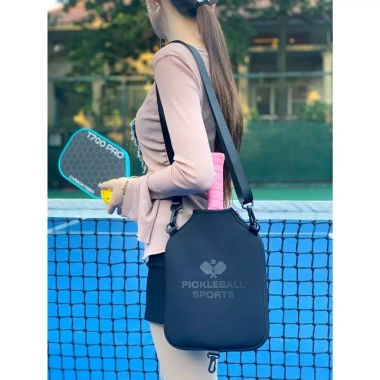 Túi Đựng Vợt Pickleball ZoneX Đeo Chéo Chống Thấm - Ngăn Bóng Siêu Tiện Lợi