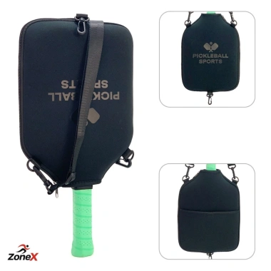 Túi Đựng Vợt Pickleball ZoneX Đeo Chéo Chống Thấm - Ngăn Bóng Siêu Tiện Lợi 8
