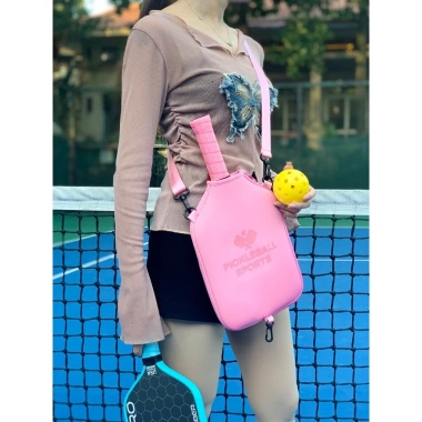 Túi Đựng Vợt Pickleball ZoneX Đeo Chéo Chống Thấm - Ngăn Bóng Siêu Tiện Lợi 10