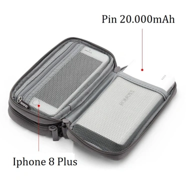 Túi đựng Vu Studio E001, hộp Baona Boona sạc dự phòng, ổ cứng di động 95.000₫
