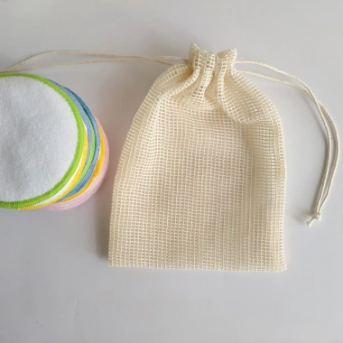 Túi đựng xà phòng tạo bọt 100% cotton EE886 - Giá 6.900₫, mềm mại, bảo quản xà phòng
