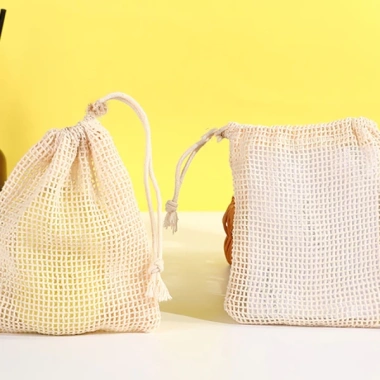 Túi Đựng Xà Phòng Tạo Bọt 100% Cotton Tự Nhiên - Sạch, Bền, Thân Thiện Môi Trường, Giá Ưu Đãi 13.000đ 4 Túi Đựng Xà Phòng Tạo Bọt 100% Cotton Tự Nhiên - Sạch, Bền, Thân Thiện Môi Trường, Giá Ưu Đãi 13.000đ 4