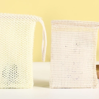 Túi Đựng Xà Phòng Tạo Bọt 100% Cotton Tự Nhiên - Sạch, Bền, Thân Thiện Môi Trường, Giá Ưu Đãi 13.000đ