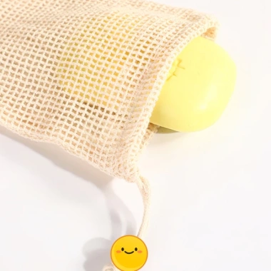 Túi Đựng Xà Phòng Tạo Bọt 100% Cotton Tự Nhiên - Sạch, Bền, Thân Thiện Môi Trường, Giá Ưu Đãi 13.000đ