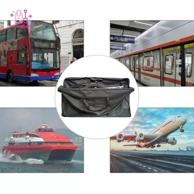 Túi đựng xe đạp gập lại, bảo vệ khi vận chuyển, chuẩn máy bay, tàu hỏa, ô tô 4