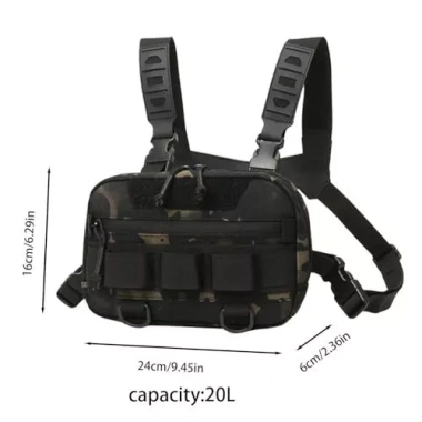 Túi EDC đeo ngực đa chức năng, 4 ngăn tiện lợi, chịu lực cao - Giá chỉ 220.000 VND, giảm từ 266.200 VND