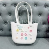 Túi EVA thời trang đi biển mùa hè không thấm nước, kèm charm - chỉ 169k 4