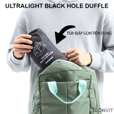 Túi gấp gọn du lịch Patagonia Ultralight Black Hole Duffel – Nhẹ, chịu lực, giá 200.000₫