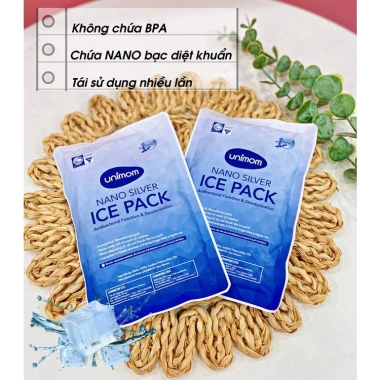 Túi Gel Đá Khô Unimom UM871.857 - Diệt Khuẩn, Giữ Lạnh 8h, Giá 34.000₫ 2