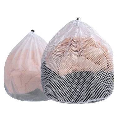 Túi giặt 2 lớp lưới polyester bảo vệ quần áo - Giá 21.400 VND, giảm mạnh
