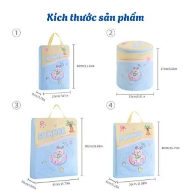 Túi giặt 3 chiều – Set hoạ tiết dễ thương, đa năng giặt quần áo, lót – 35k 8 Túi giặt 3 chiều – Set hoạ tiết dễ thương, đa năng giặt quần áo, lót – 35k 8