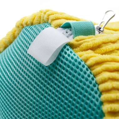 Túi giặt Babyboom polyester có đệm lưới và khóa kéo - Bảo vệ form giày, 85.000 VND