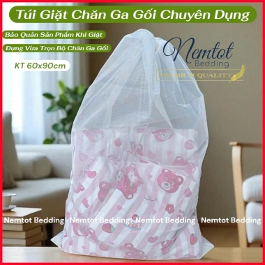 Túi giặt cỡ lớn 60x90cm đa năng cao cấp - Giặt chăn ga gối, quần áo, chỉ 64,900 VND Túi giặt cỡ lớn 60x90cm đa năng cao cấp - Giặt chăn ga gối, quần áo, chỉ 64,900 VND