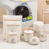 Túi giặt đồ máy giặt 3 lớp HappyHome - Lưới lót khóa kéo không co giãn, giá 28,420₫