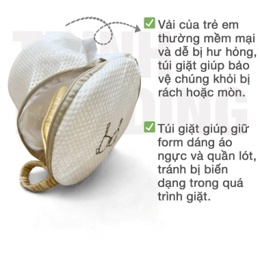 Túi Giặt Ga và Đồ Lụa Dày Đệm, Khóa Kéo Vải Bảo Vệ Chăn Ga - Giá 22.000₫