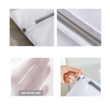 Túi Giặt Ga và Đồ Lụa Dày Đệm, Khóa Kéo Vải Bảo Vệ Chăn Ga - Giá 22.000₫