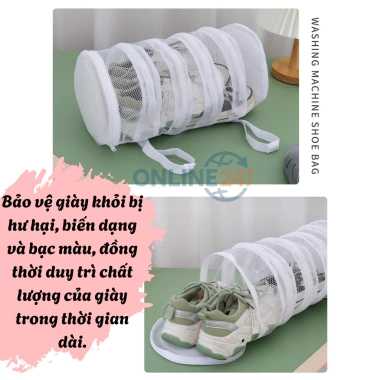 Túi Giặt Lưới Bảo Vệ Giày – Đa Size Không Biến Dạng, Chống Rối, Chố – 69.000đ 6