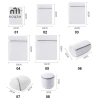 Túi Giặt Lưới Mịn Koqzm - Giỏ cho Giày, Áo Ngực, Quần Áo - Giá 34.884₫ 5