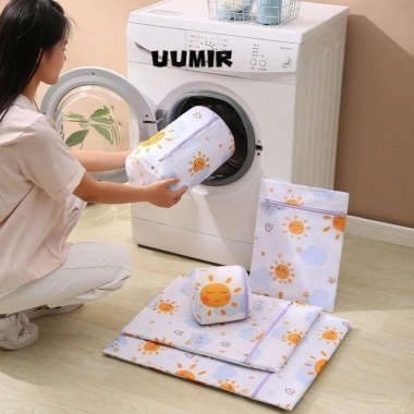 Túi Giặt Lưới UUMIR Gập Lại - In Di Động, Thích Hợp Máy Giặt & Du Lịch