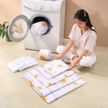 Túi Giặt Lưới UUMIR Gập Lại - In Di Động, Thích Hợp Máy Giặt & Du Lịch