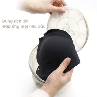 Túi giặt máy 3 lớp cao cấp vải mịn - Lưới đựng quần áo Rafaleen, giá 19.900₫