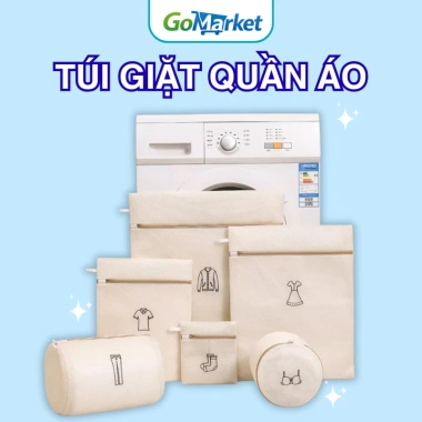 Túi Giặt Quần Áo GoMarket Chống Rối, Chống Giãn, Khóa Kéo Chắc Chắn 36.000 VNĐ