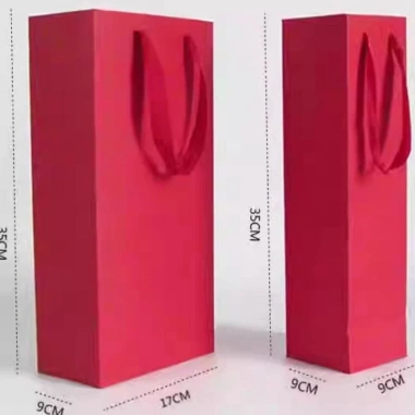 Túi giấy đựng 1-2 chai rượu 75ml Quà Tết 2.025 - Thiết kế sang trọng, giá ưu đãi 14.450₫