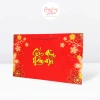Túi giấy đựng giỏ quà Tết đỏ, lẵng quà 42x27x25cm giấy ivory dày - Menystore 32.000₫ 5