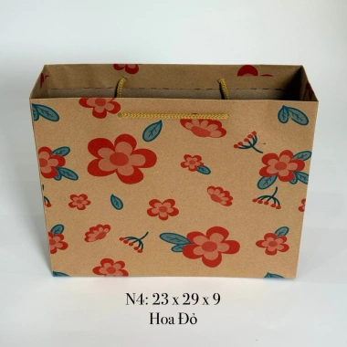 Túi Giấy Đựng Quà 10c 23x29x9 - Túi Quà Tặng Sang Trọng, Giá Ưu Đãi 43.000 VNĐ 2