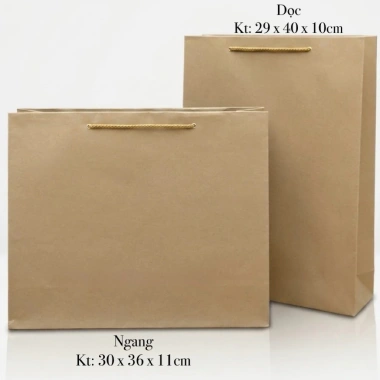 Túi Giấy Đựng Quà Combo 50C Kraft 292k - Giá 230k, Bền, Thân Thiện Môi Trường 4 Túi Giấy Đựng Quà Combo 50C Kraft 292k - Giá 230k, Bền, Thân Thiện Môi Trường 4