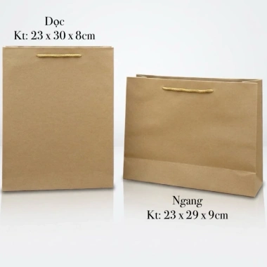 Túi Giấy Đựng Quà Combo 50C Kraft 292k - Giá 230k, Bền, Thân Thiện Môi Trường 7 Túi Giấy Đựng Quà Combo 50C Kraft 292k - Giá 230k, Bền, Thân Thiện Môi Trường 7