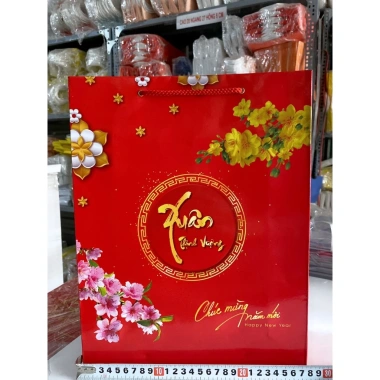 Túi giấy đựng quà Tết 30x40cm - Túi quà tặng, chúc mừng Năm Mới, Giá chỉ 21.105₫ 3 Túi giấy đựng quà Tết 30x40cm - Túi quà tặng, chúc mừng Năm Mới, Giá chỉ 21.105₫ 3