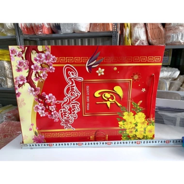 Túi giấy đựng quà Tết 30x40cm - Túi quà tặng, chúc mừng Năm Mới, Giá chỉ 21.105₫