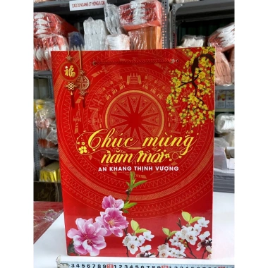 Túi giấy đựng quà Tết 30x40cm - Túi quà tặng, chúc mừng Năm Mới, Giá chỉ 21.105₫ 10 Túi giấy đựng quà Tết 30x40cm - Túi quà tặng, chúc mừng Năm Mới, Giá chỉ 21.105₫ 10