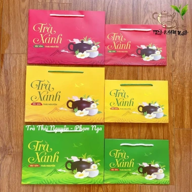 Túi Giấy Đựng Trà Thái Nguyên Sang Trọng - Quà Tặng Trà Phạm Nga, Giá 11.999đ 3