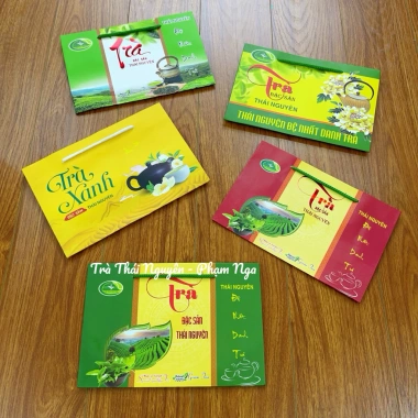 Túi Giấy Đựng Trà Thái Nguyên Sang Trọng - Quà Tặng Trà Phạm Nga, Giá 11.999đ 7