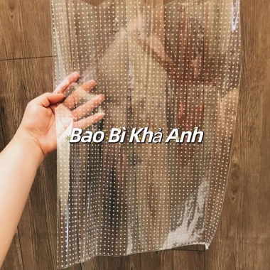 Túi Giấy Kiếng Gói Quà Tết 2.024 Hoa Văn Chấm Bi Trong Suốt - Đa Kích Thước 30x40‑80x120, Giá 50k (Giảm từ 61k)