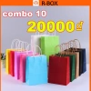 Túi Giấy Kraft Đựng Quà 10 Cái - Nhiều màu, kích thước đa dạng, quai xách chắc, chỉ 20k
