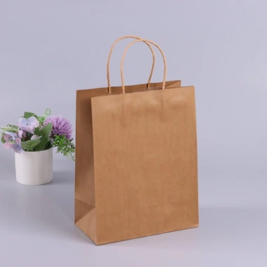Túi Giấy Kraft Đựng Quà 10 Cái - Nhiều màu, kích thước đa dạng, quai xách chắc, chỉ 20k 7