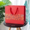 Túi giấy kraft hoa gạ 4 màu Đựng quà Tết - Sinh nhật - Noel chỉ 15.000đ 9