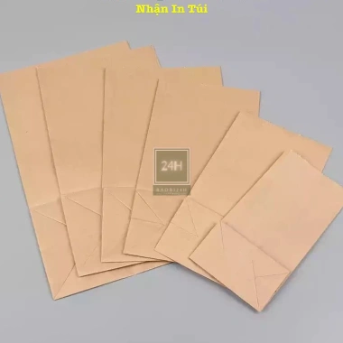 Túi Giấy Kraft Xi Măng Không Quai Đa Cỡ Đóng Gói Hàng Hoá & Thực Phẩm, Giá Ưu Đãi 72.345 VND 4
