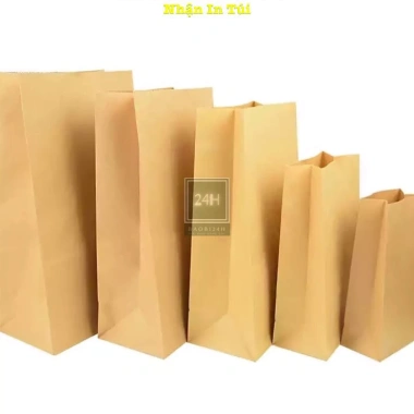 Túi Giấy Kraft Xi Măng Không Quai Đa Cỡ Đóng Gói Hàng Hoá & Thực Phẩm, Giá Ưu Đãi 72.345 VND 10