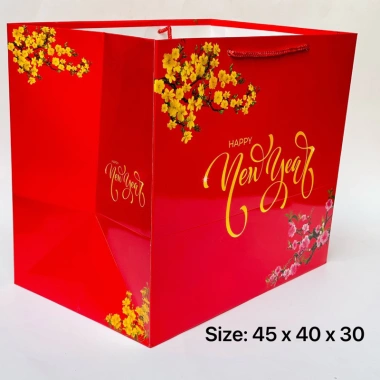 Túi giấy lẵng quà Tết 10c cao cấp HPNY và Thank you - Giá ưu đãi 210.000đ 9 Túi giấy lẵng quà Tết 10c cao cấp HPNY và Thank you - Giá ưu đãi 210.000đ 9