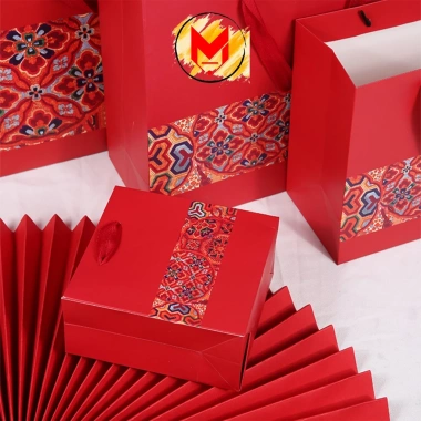 Túi giấy MILCA đựng quà Tết sinh nhật Trung Thu thiết kế gấu bông, giá 15.624 VND