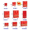 Túi Giấy Thổ Cẩm Đỏ Quà Tết và Trung Thu, Túi Đựng Quà Cứng Hoa Văn MILCA 17,019₫ 2